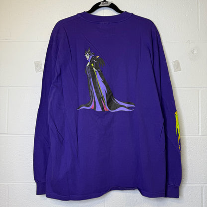 90s Maleficent Evil Enchantress Disney T-shirt Sz XL (B1748)