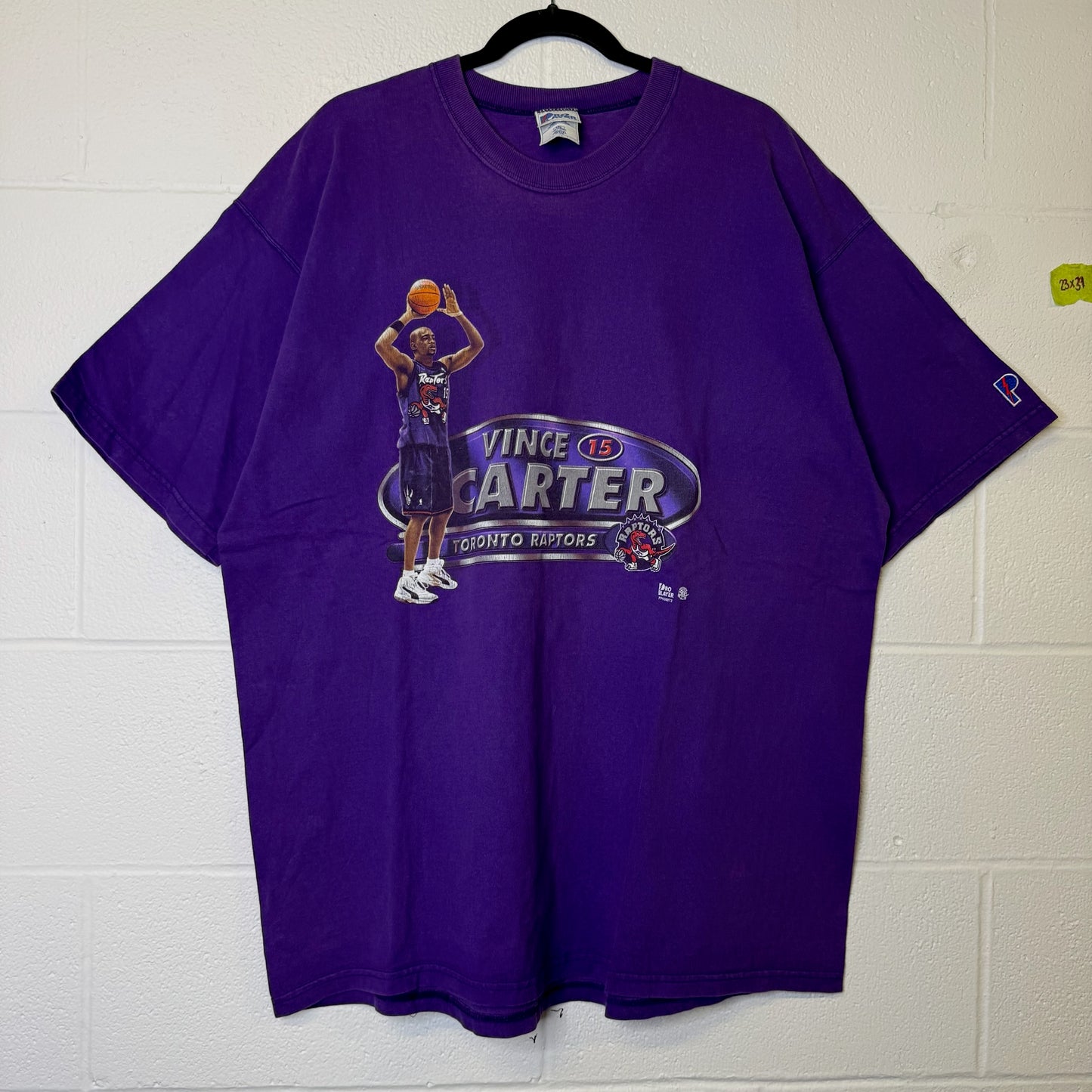 90s Vince Carter Toronto Raptors T-shirt Sz 2XL (B2585)