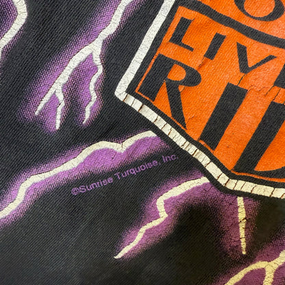 90s Eagle Ride to Live American Thunder T-shirt Sz M (B1713)