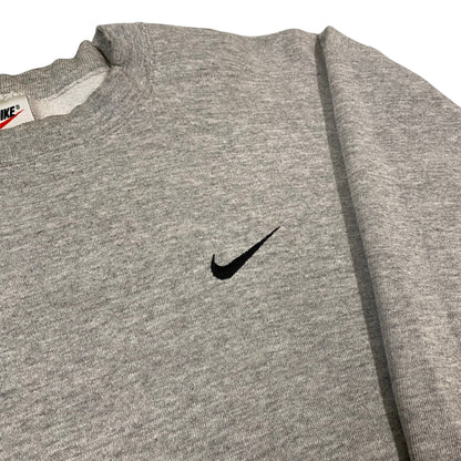 90’s Nike Mini Swoosh Grey Sz L (A2276)