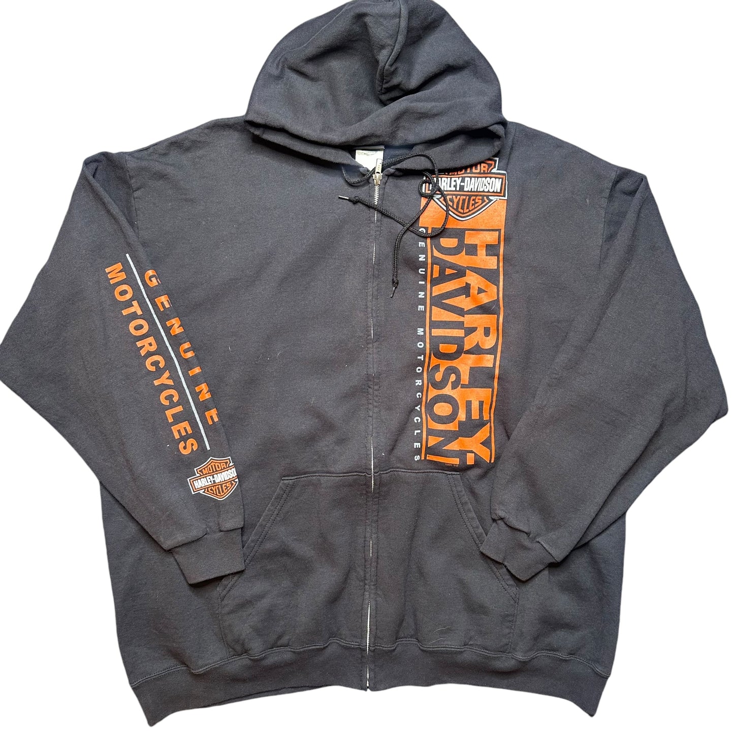 2000s Harley Davidson Zip Up Hoodie Sz XL (A6617)