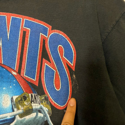 90s New York Giants NFL Salem Helmet T-Shirt Sz L (B2834)