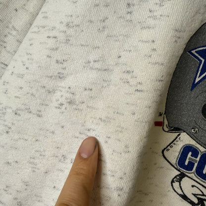 1992 Cowboys vs Bills NFL Super Bowl Crewneck Sz XL (B2411)
