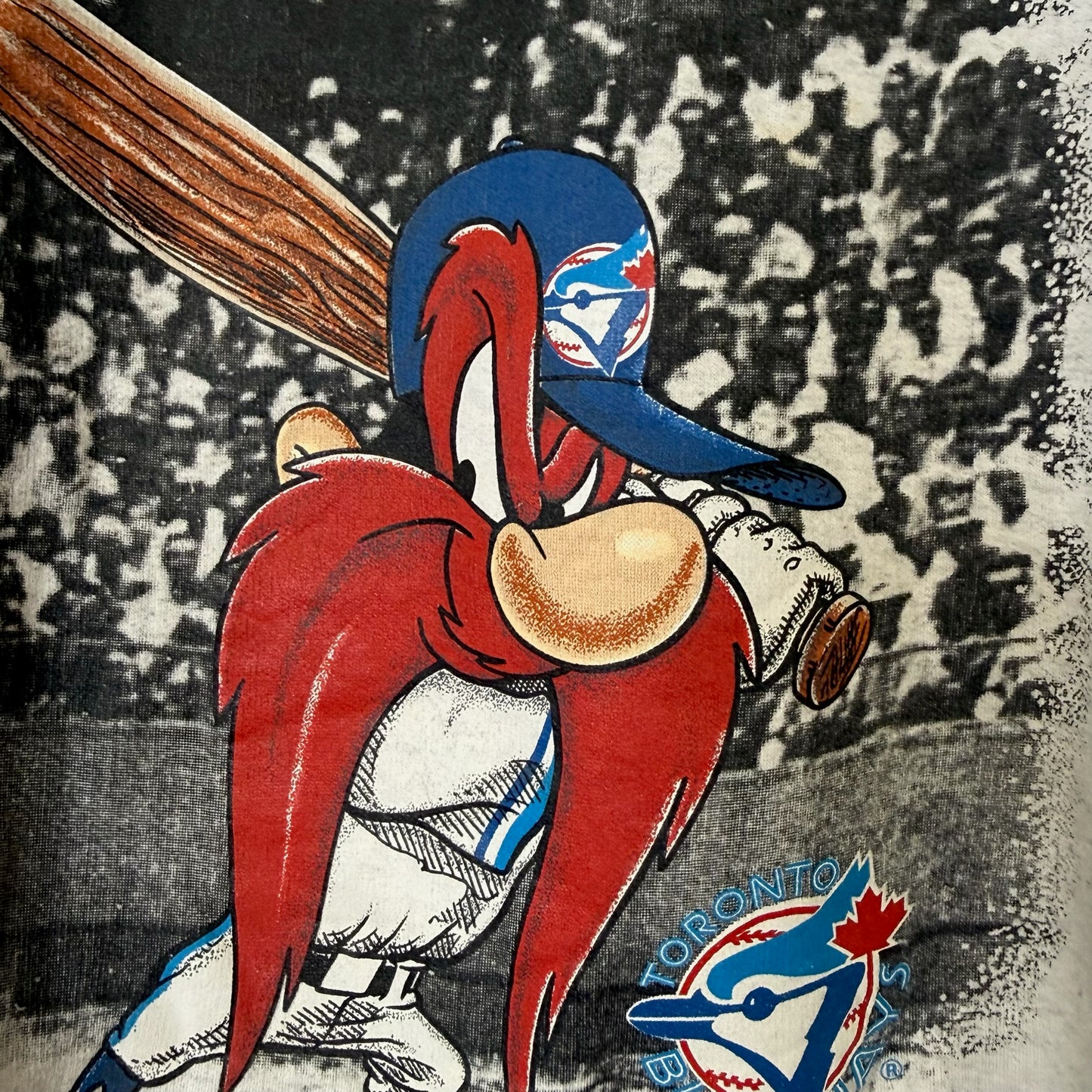 1994 Elmer Fudd Blue Jays Crewneck Size L (B2566)
