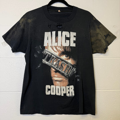 1990 Alice Cooper Toronto Tour T-Shirt Sz L (B2294)