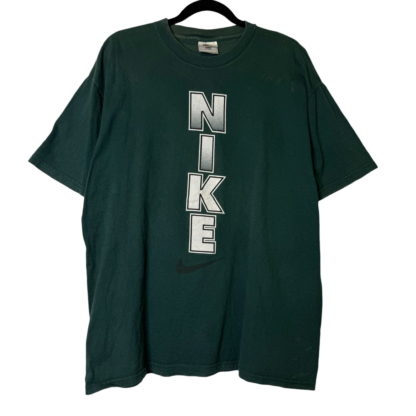 90's Nike Big Swoosh T-Shirt Sz L (B1660)