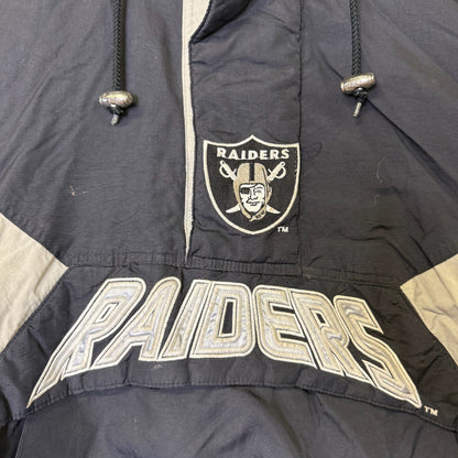 90's Oakland Raiders NFL Starter Jacket Sz M (B2491)