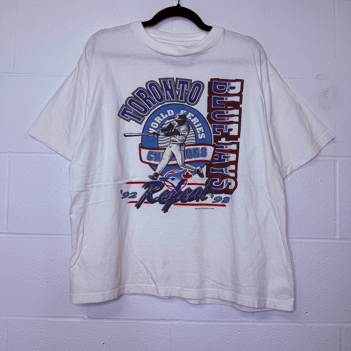 90's Toronto Blue Jays MLB T-shirt Sz XL (B2476)