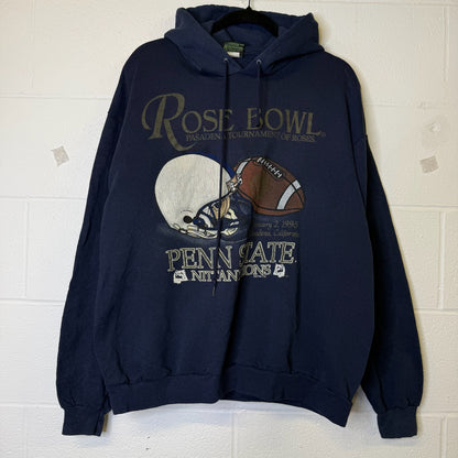 90s Penn State Rose Bowl Hoodie Sz XL (B2564)