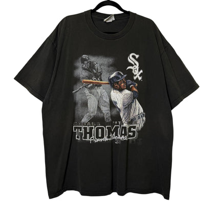 90's Chicago White Sox Frank Thomas MLB T-shirt Sz 2XL (B579)