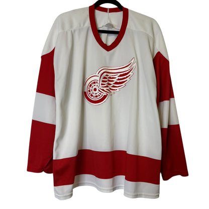 90s Detroit Red Wings NHL Hockey Jersey Sz XL
