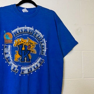 1996 Kentucky Wildcats NCAA T-Shirt Sz XL  (B2156)
