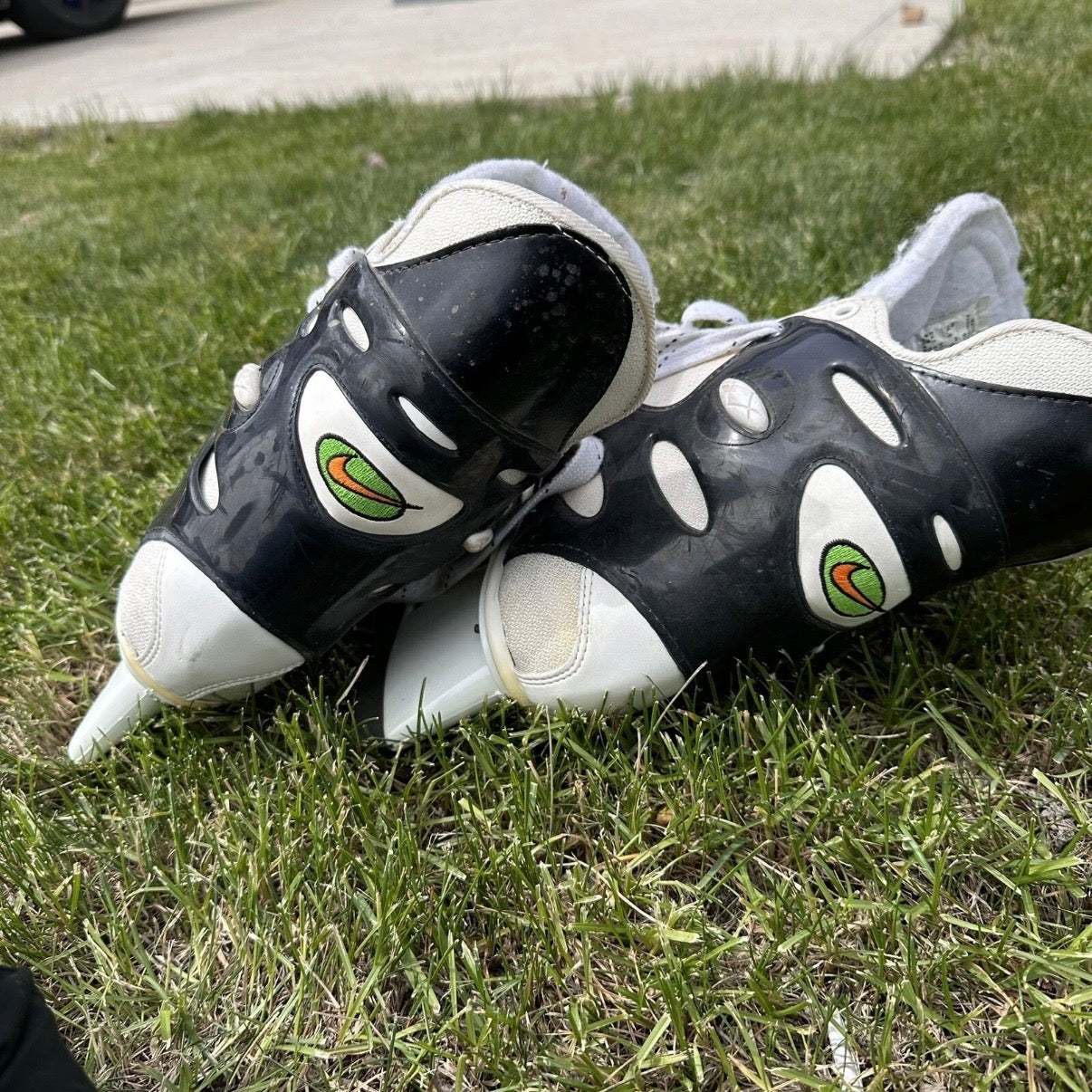 Nike Zoom Air Ice Hockey Skates Sergei Federov Tuuk Plus Blade Sz US 14 Vintage