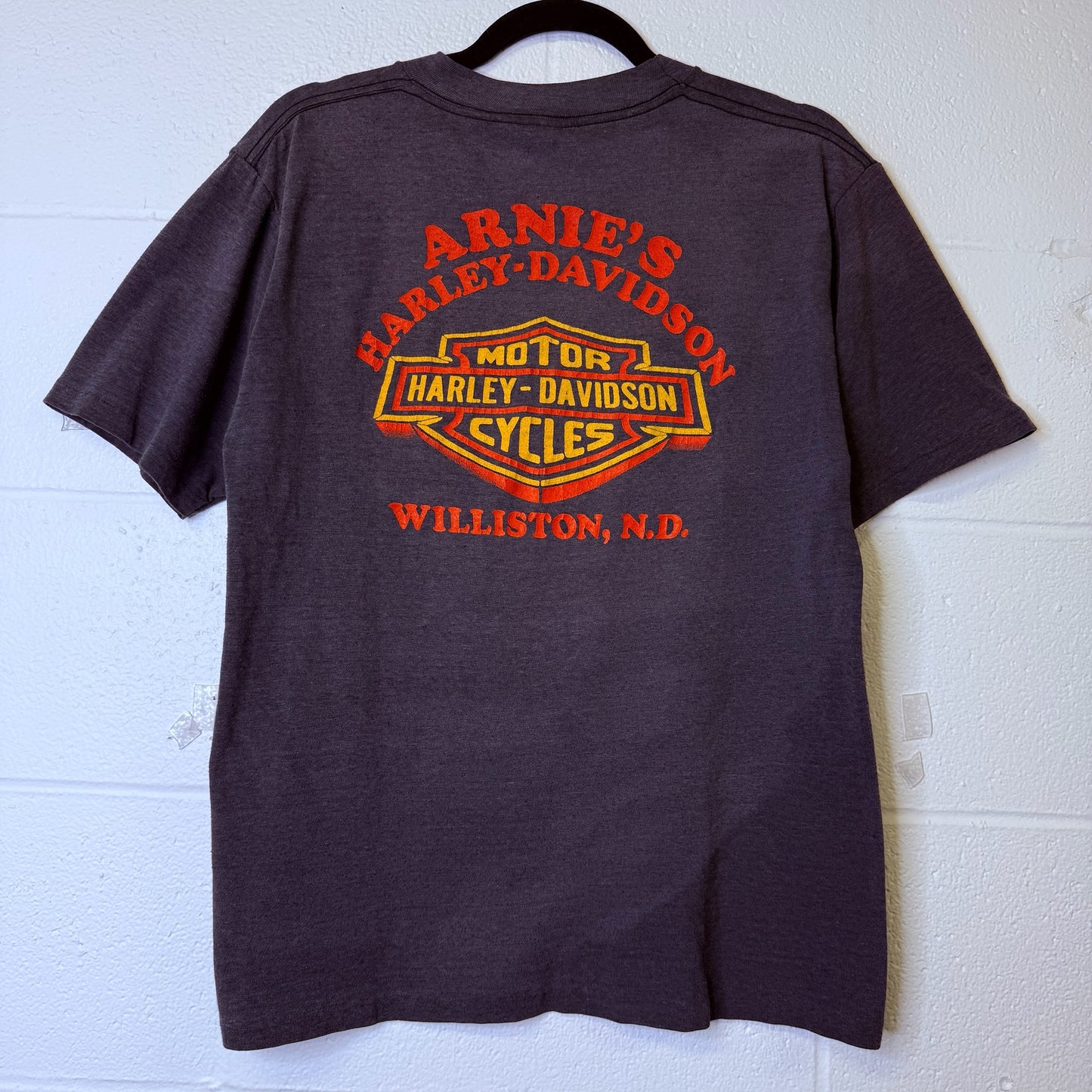 90's Harley Davidson North Dakota Eagle T-Shirt (B1993)