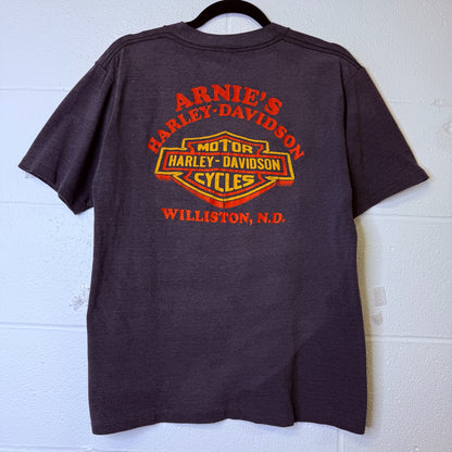 90's Harley Davidson North Dakota Eagle T-Shirt (B1993)