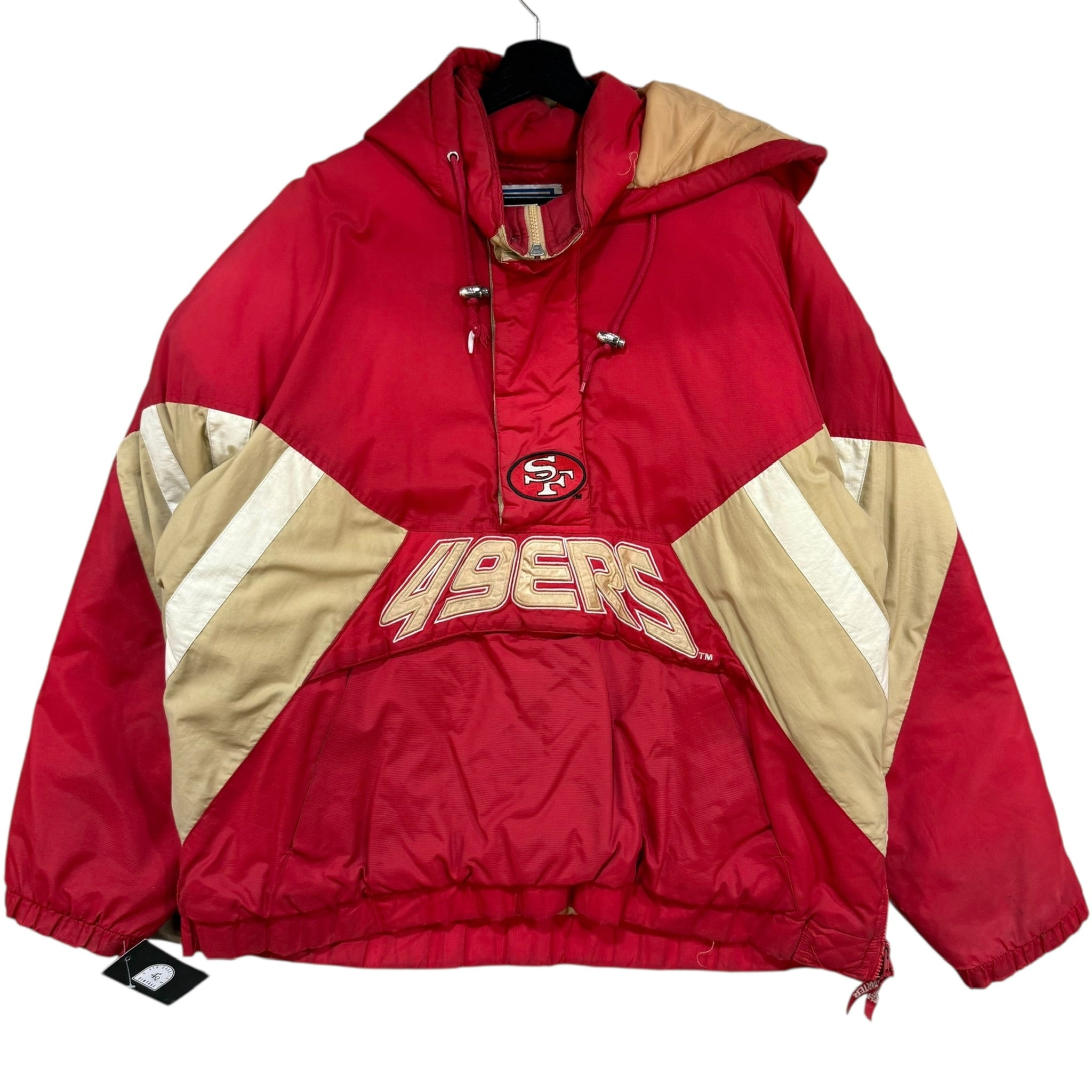 90s San Francisco 49ers NFL Starter Jacket Sz XL – 4th Quarter Vintage
