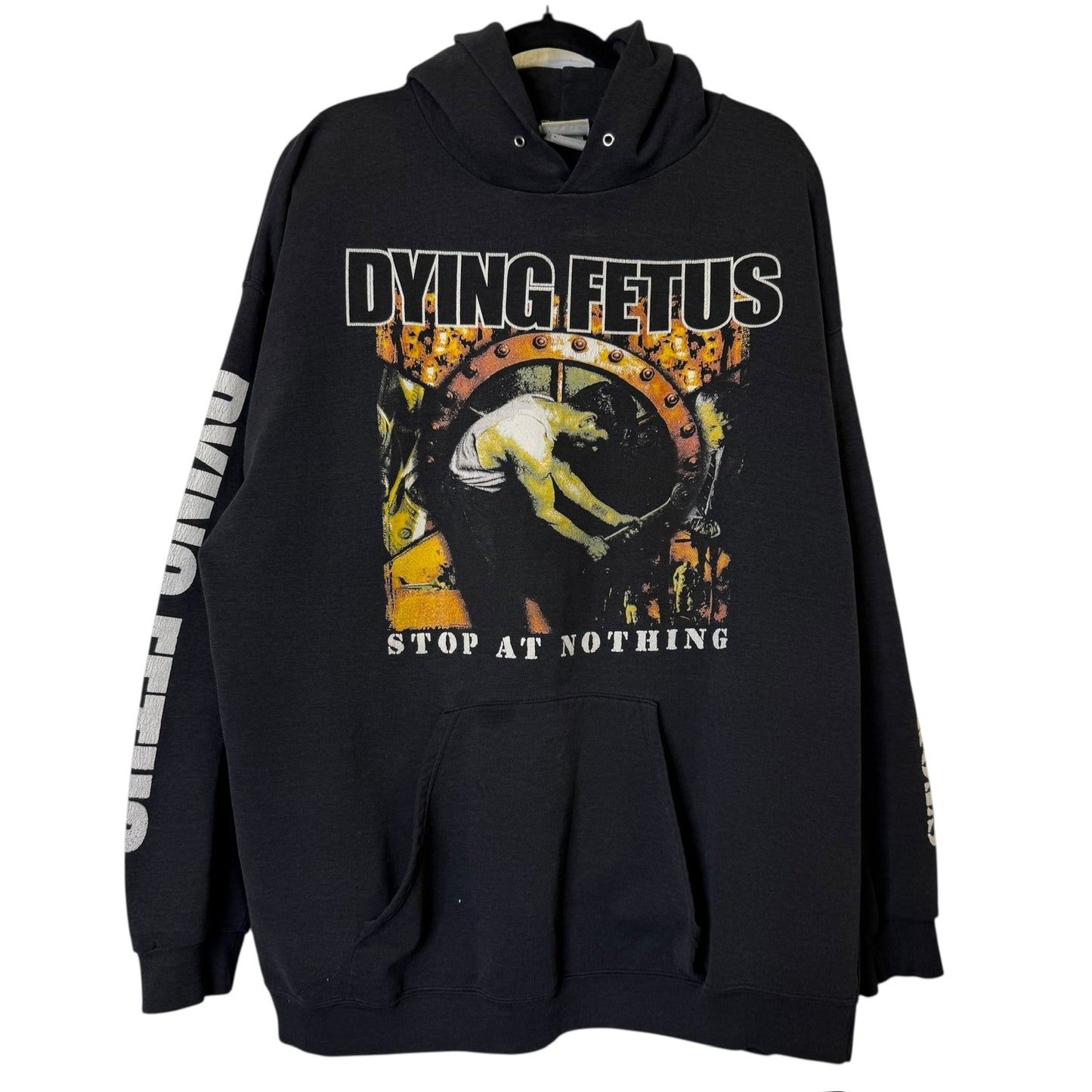 2003 Dying Fetus One Shot One Kill Hoodie Sz XL