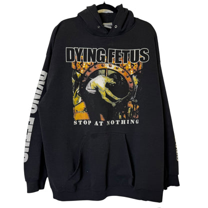 2003 Dying Fetus One Shot One Kill Hoodie Sz XL
