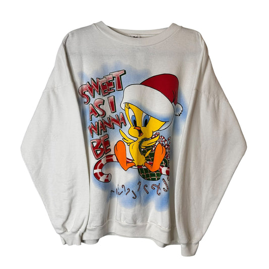 1997 Tweety Bird Christmas Crewneck (A7986)