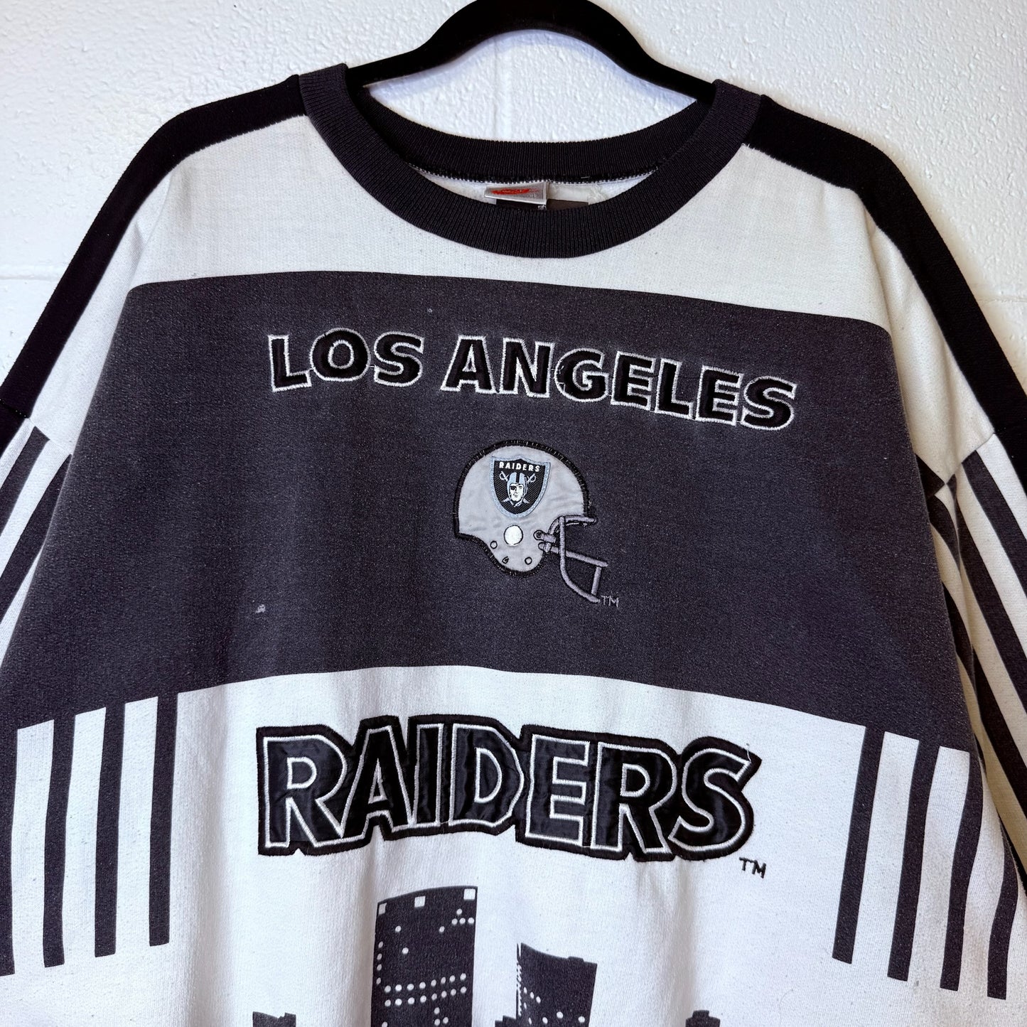 90s Nike Los Angeles Raiders NFL Crewneck Sz XL (B1491)
