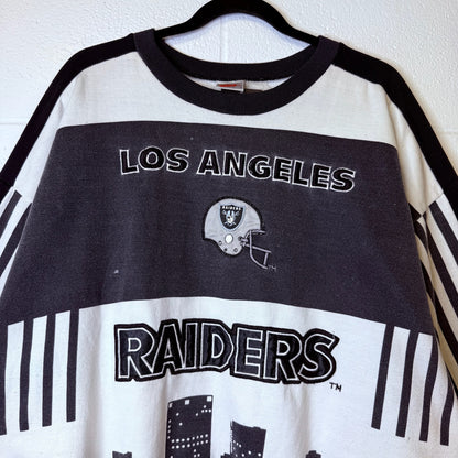 90s Nike Los Angeles Raiders NFL Crewneck Sz XL (B1491)