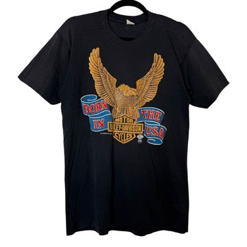 90's Harley Davidson Piece of Steel T-Shirt Sz M (B460)