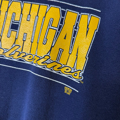 90s Michigan Wolverines Hoodie Sz XL (B1477)
