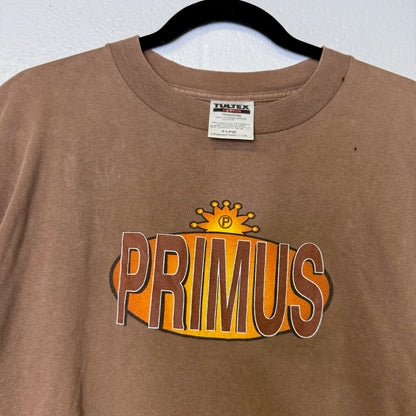 90s Primus Back In Brown Band T-shirt Sz XL (B2310)