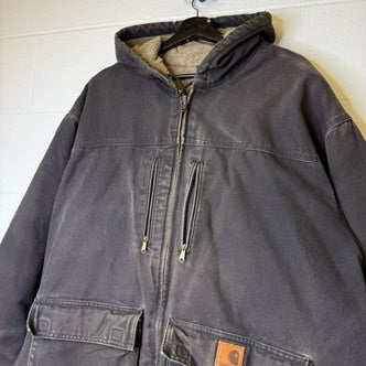 Carhartt Hooded Jacket Sz 2XL (B1958)