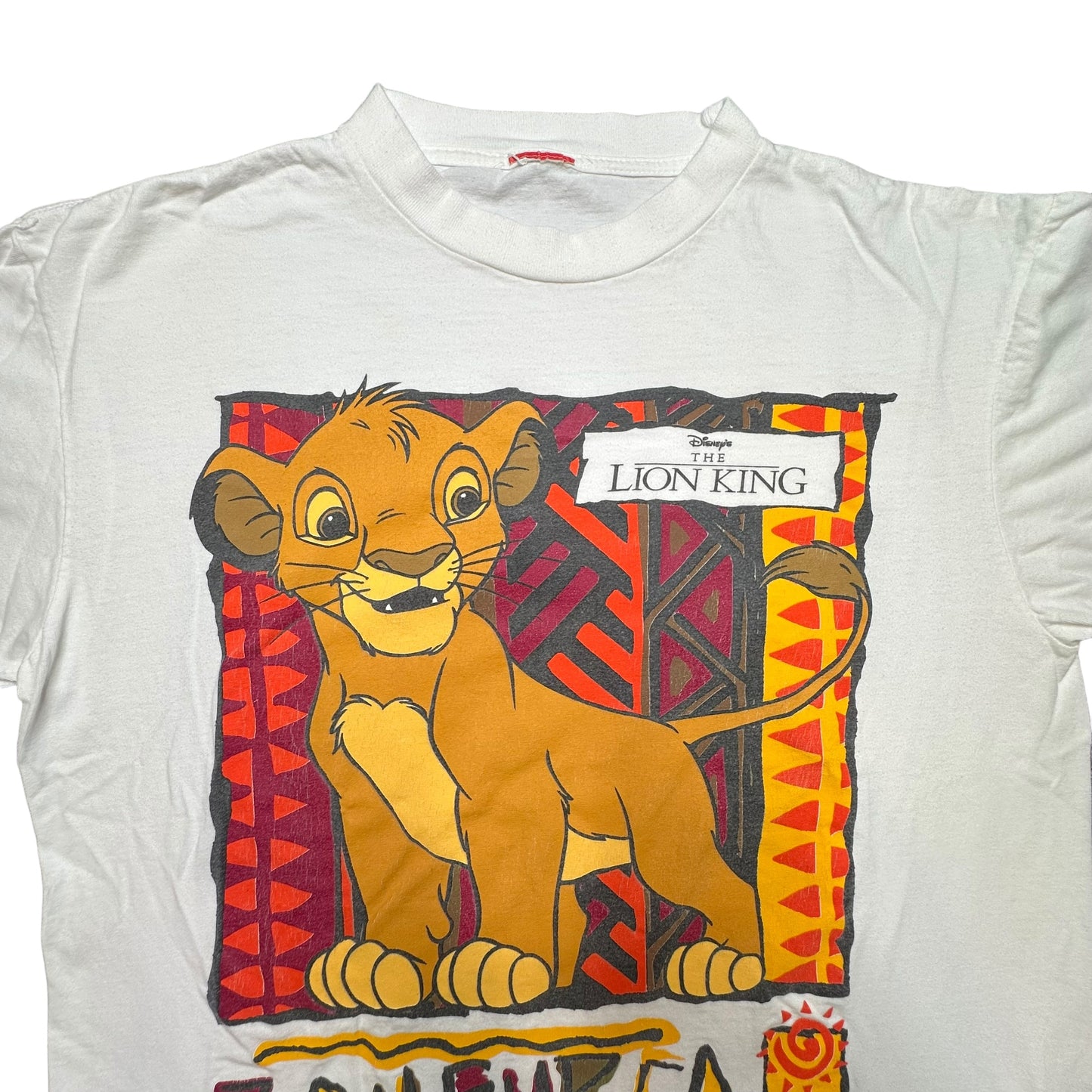 90s Lion King T-shirt Sz XL (A6039)