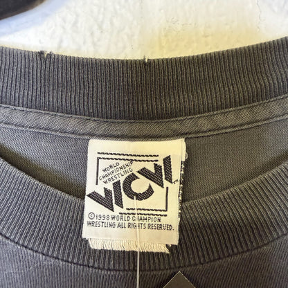 1998 NWO Kevin Nash WCW T-shirt Sz L (B1169)