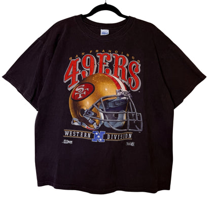 1992 San Francisco 49ers NFL T-shirt Sz XL (B2366)