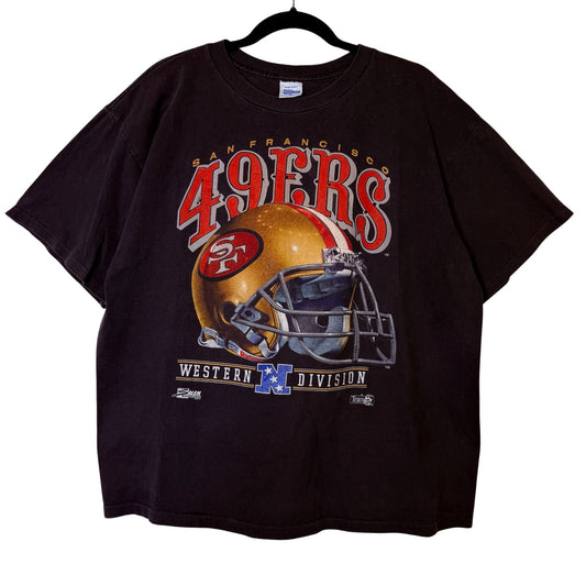 1992 San Francisco 49ers NFL T-shirt Sz XL (B2366)