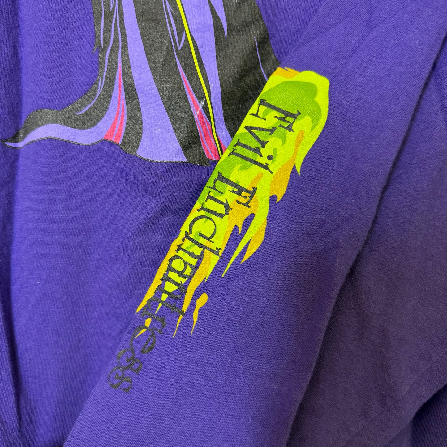 90s Maleficent Evil Enchantress Disney T-shirt Sz XL (B1748)