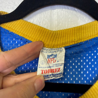 Vintage 80’s NFL Los Angeles Rams Jim Everett Football Jersey Sz L (B2484)