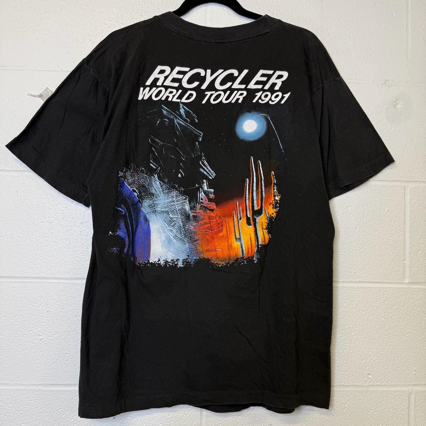 1990 ZZ Top Tour T-shirt Sz L (B401)