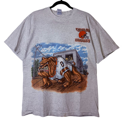 1995 Cleveland Browns NFL T-shirt Sz L (B2341)