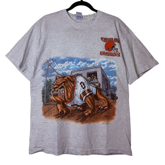 1995 Cleveland Browns NFL T-shirt Sz L (B2341)