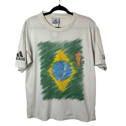 1998 Brazil World Cup T-shirt Sz S (A7285)