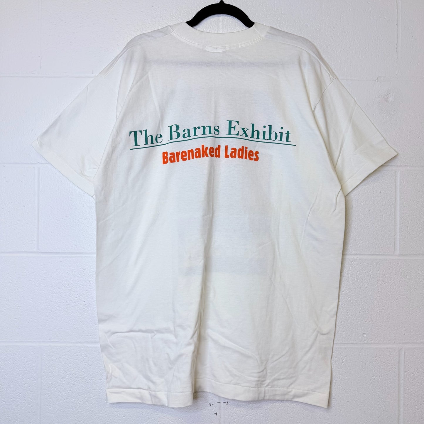 90s Barenaked Ladies The Barns Exhibit Band T-Shirt Sz XL (B2556)