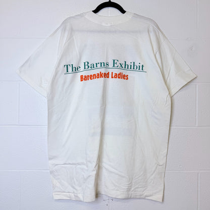 90s Barenaked Ladies The Barns Exhibit Band T-Shirt Sz XL (B2556)