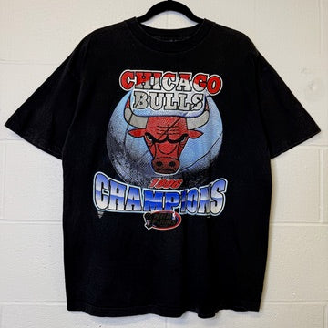 90's Chicago Bulls NBA T-Shirt Sz L (B2185)
