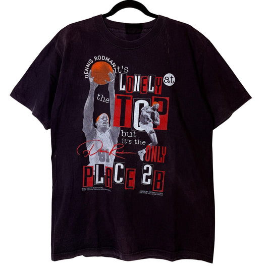 90s Chicago Bulls Dennis Rodman NBA T-shirt (B2349)