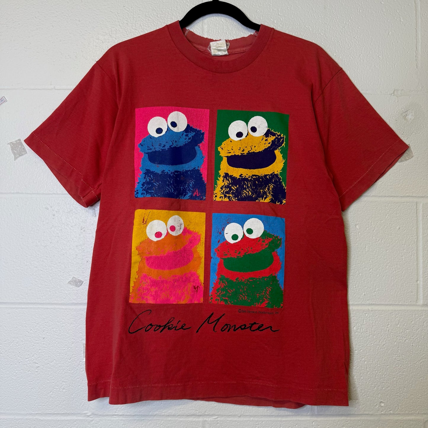 90s Cookie Monster Sesame Street T-shirt Men’s M (B2575)