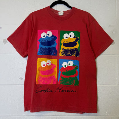90s Cookie Monster Sesame Street T-shirt Men’s M (B2575)