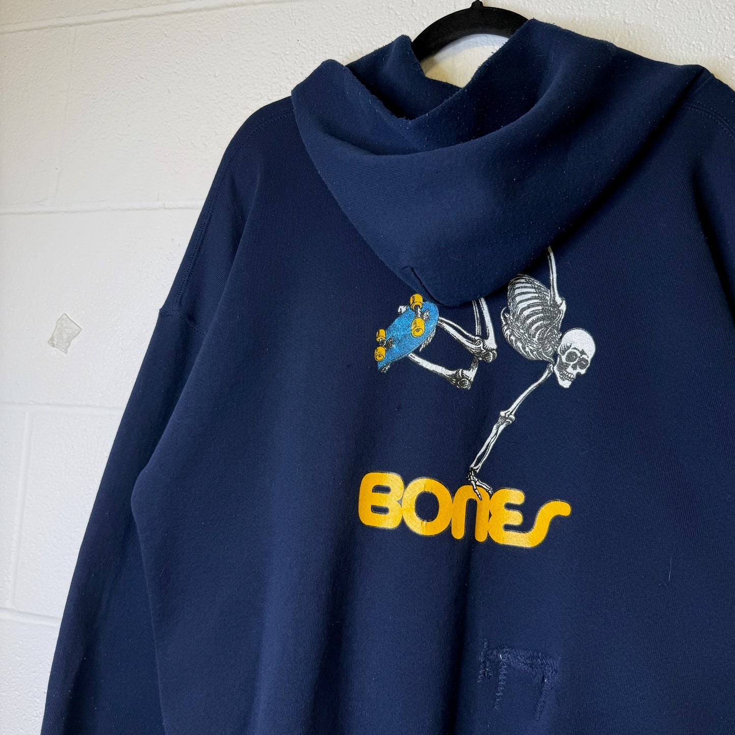 90s Bones Powell Peralta Skateboarding Hoodie Sz XL (B2376)