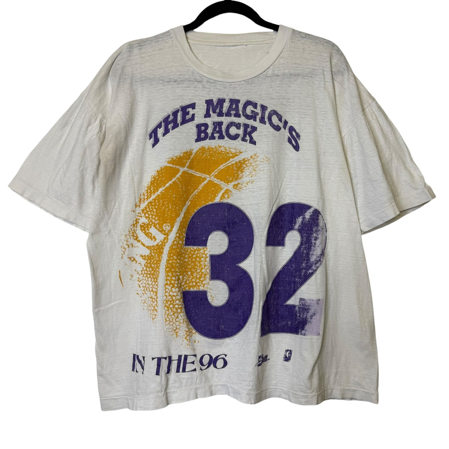 90's Magic Johnson Returns Salem NBA T-Shirt Sz XL (B2192)