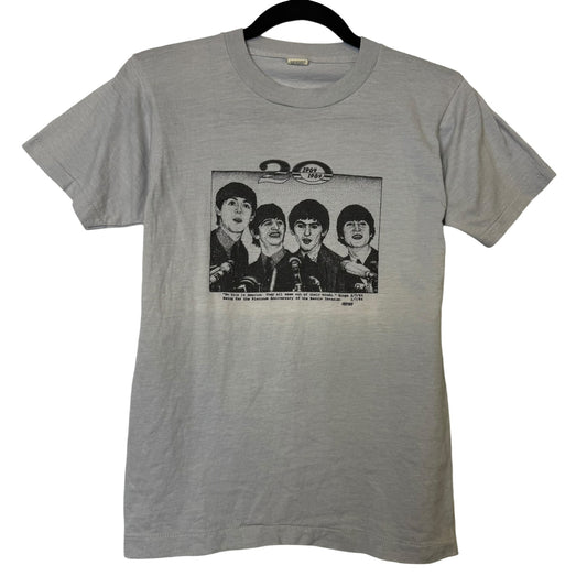 1984 The Beatles T-shirt Sz L (B394)