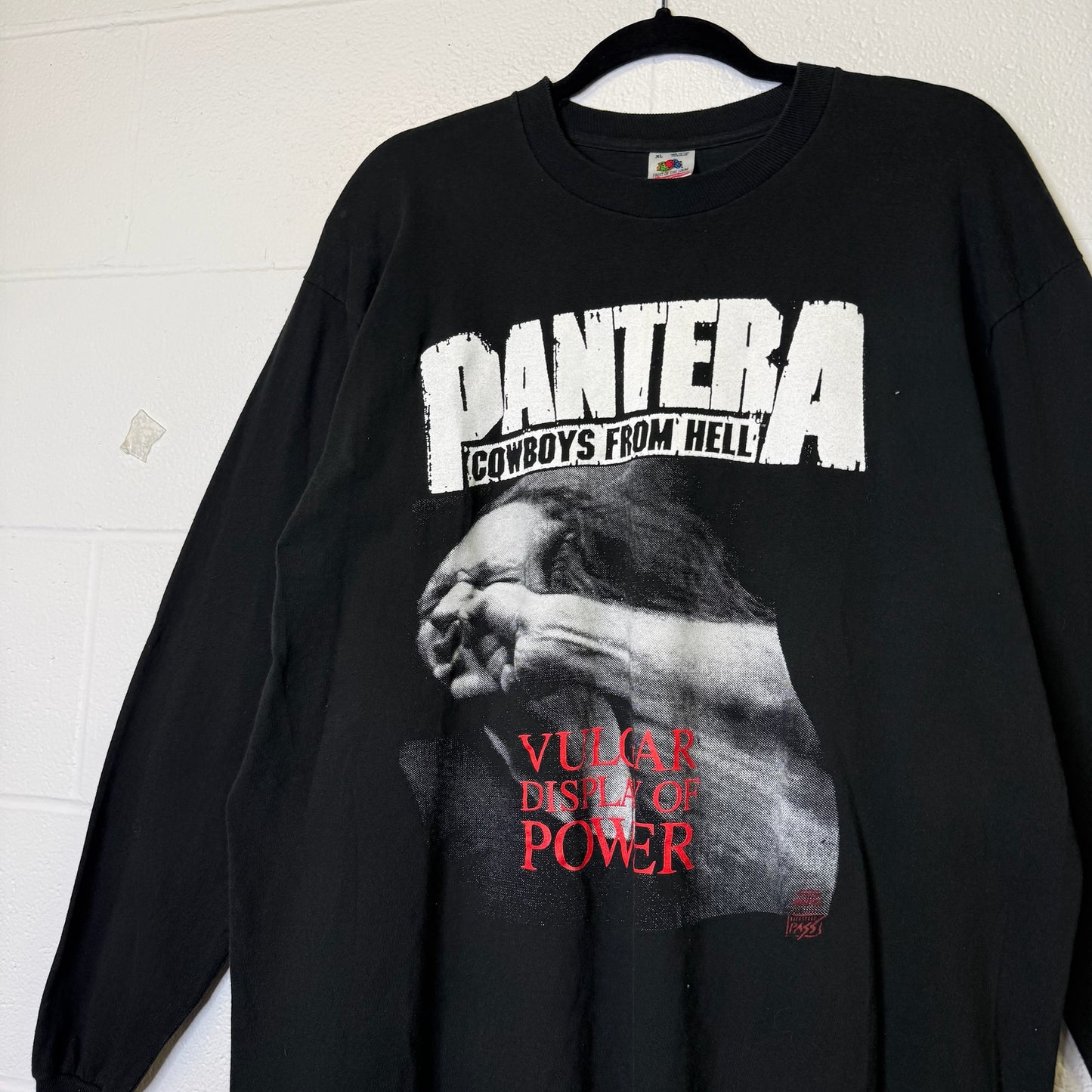 90s Pantera Band Long Sleeve Shirt Sz XL (B2372)