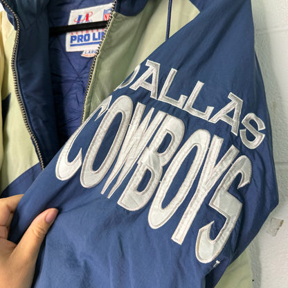 90s Dallas Cowboys Logo Athletics NFL Jacket Sz L